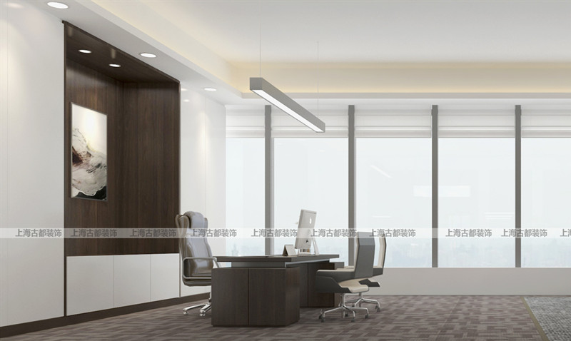 徐匯中鐵傳媒集團辦公室設計效果-第4張圖片-上海古都建筑設計集團