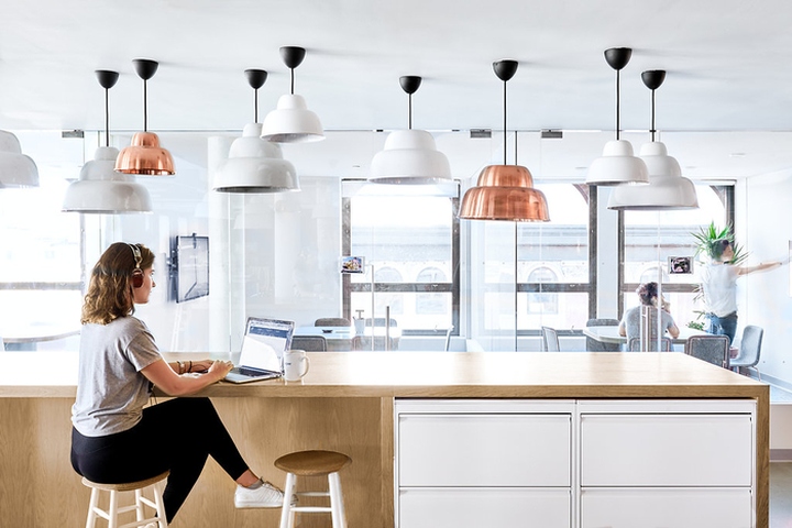 徐匯湖南路街道辦公室裝修設計工業風格-第4張圖片-上海古都建筑設計集團