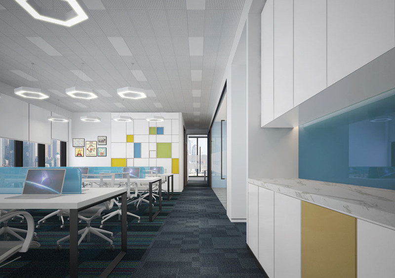 350平米兒童用品公司辦公空間設計-第2張圖片-上海古都建筑設計集團 350平米兒童用品公司辦公空間設計-第2張圖片-上海古都建筑設計集團