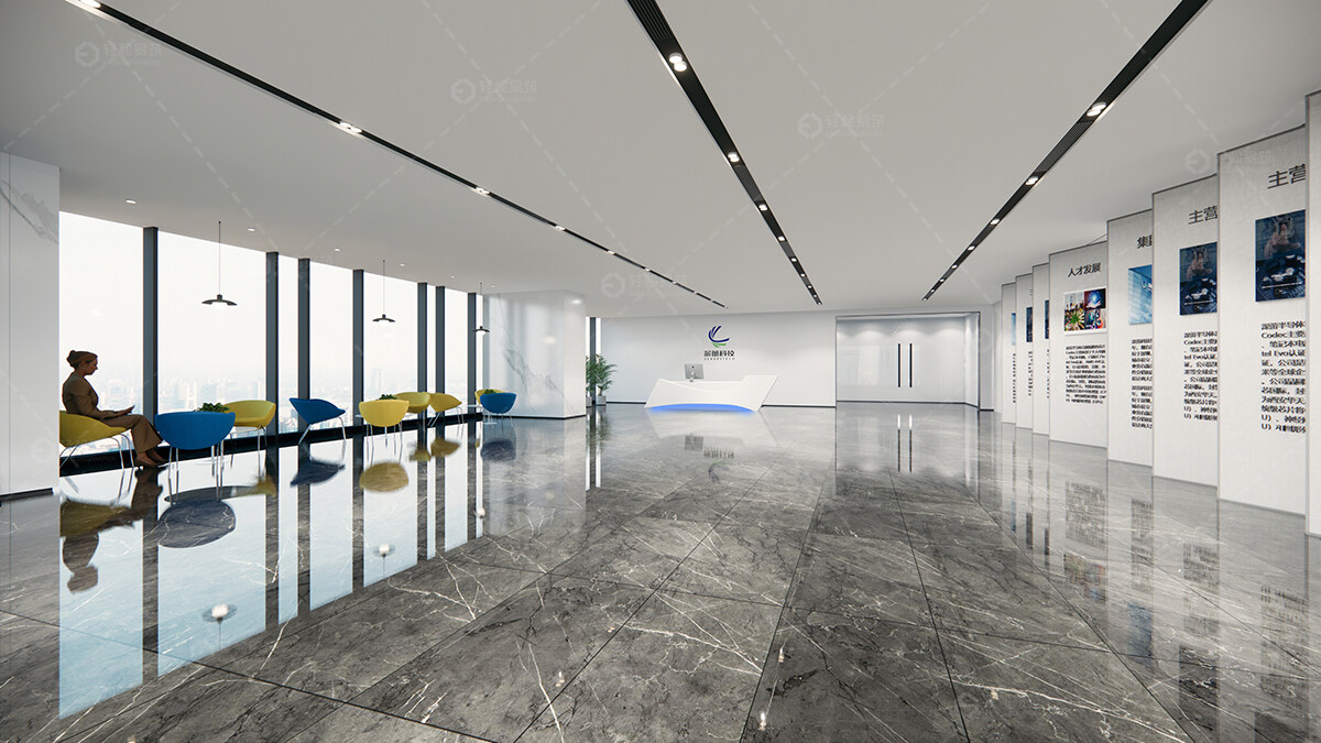 浦東新區芯片開發公司辦公室裝修設計-第1張圖片-上海古都建筑設計集團 浦東新區芯片開發公司辦公室裝修設計-第1張圖片-上海古都建筑設計集團