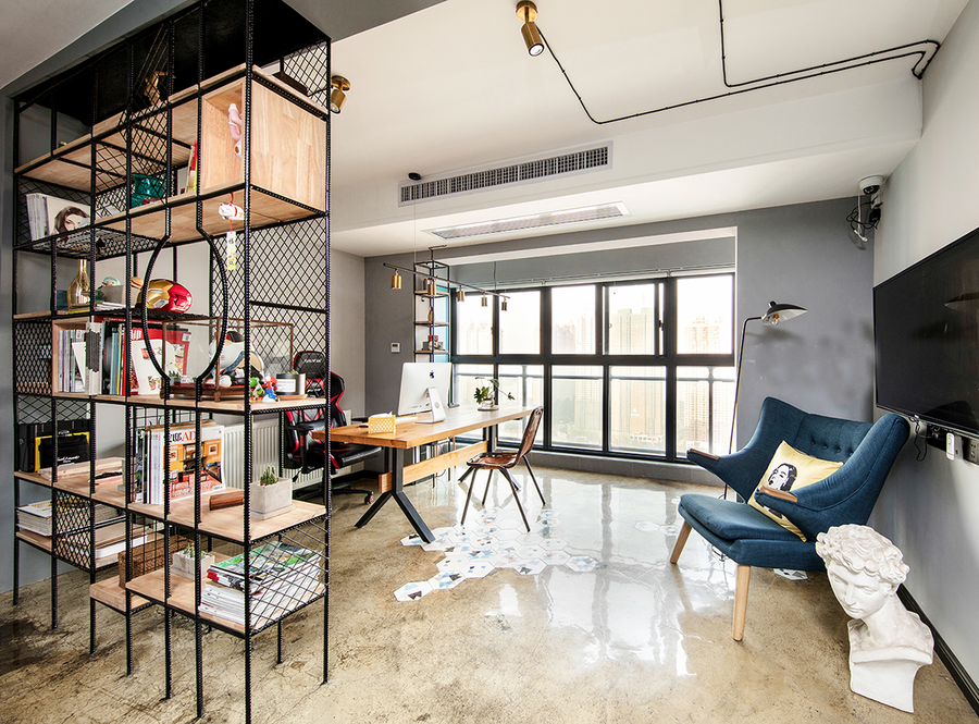 徐匯區(qū)復(fù)式工業(yè)風(fēng)辦公室裝修設(shè)計(jì)-第5張圖片-上海古都建筑設(shè)計(jì)集團(tuán) 徐匯區(qū)復(fù)式工業(yè)風(fēng)辦公室裝修設(shè)計(jì)-第5張圖片-上海古都建筑設(shè)計(jì)集團(tuán)