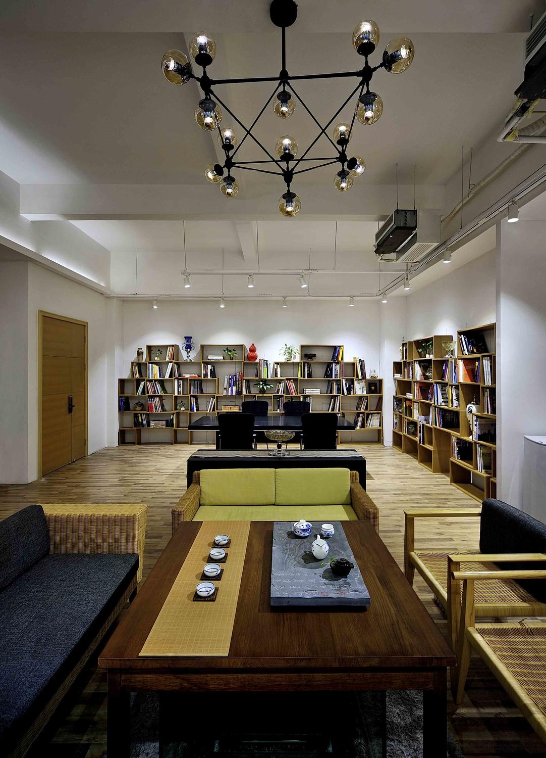 閔行區280平辦公室裝修混搭風格設計-第5張圖片-上海古都建筑設計集團 閔行區280平辦公室裝修混搭風格設計-第5張圖片-上海古都建筑設計集團