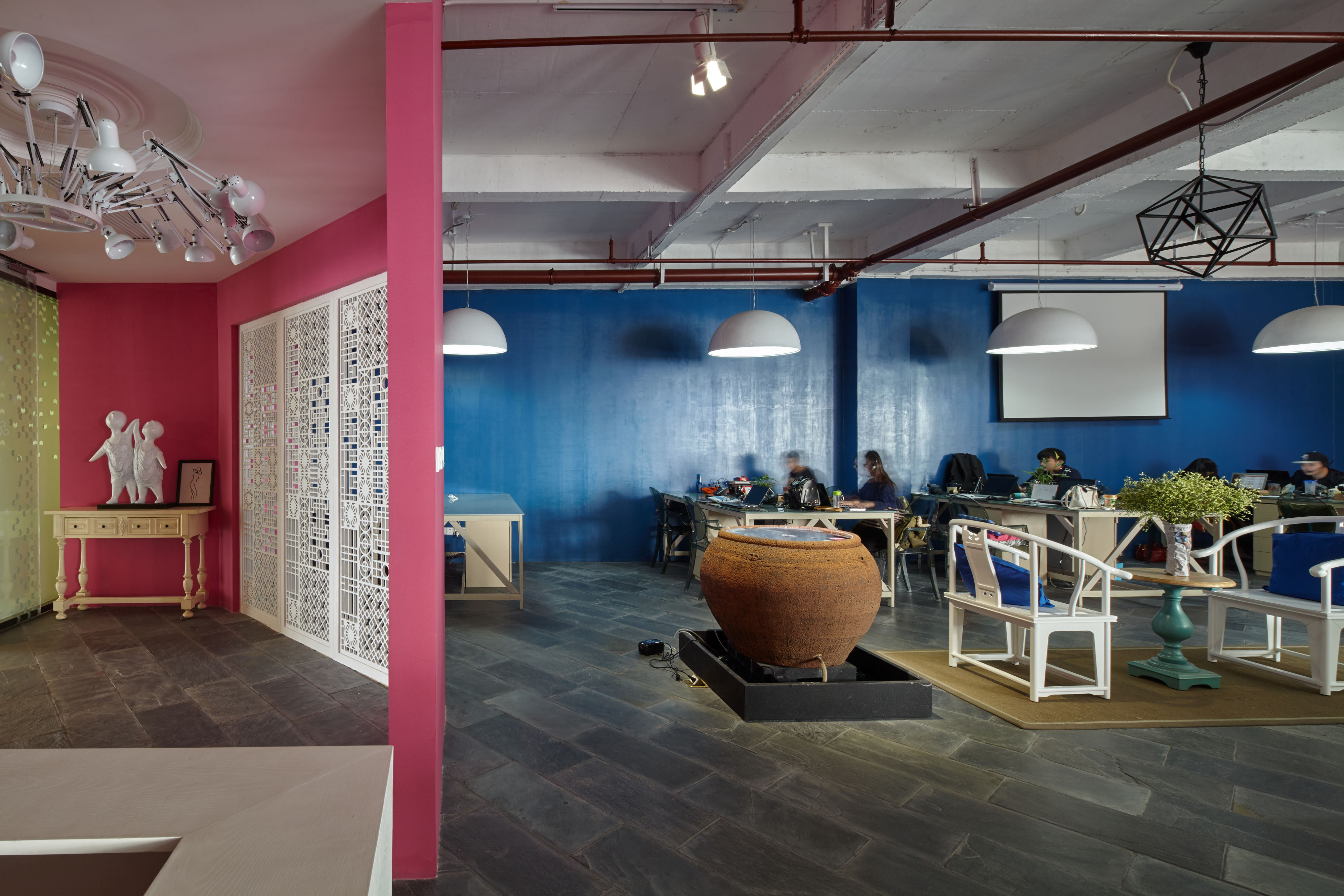 浦東新區180平辦公室裝修loft風格設計-第1張圖片-上海古都建筑設計集團 浦東新區180平辦公室裝修loft風格設計-第1張圖片-上海古都建筑設計集團