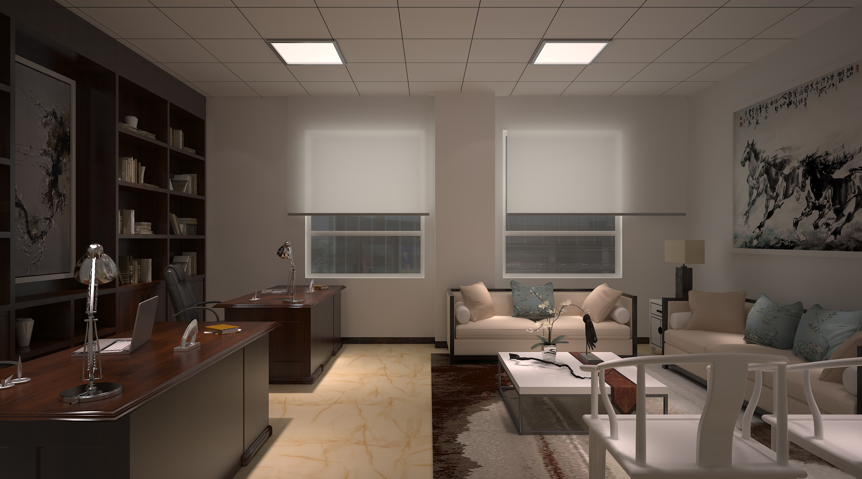 嘉定區辦公室裝修寫字樓裝修設計-第2張圖片-上海古都建筑設計集團 嘉定區辦公室裝修寫字樓裝修設計-第2張圖片-上海古都建筑設計集團