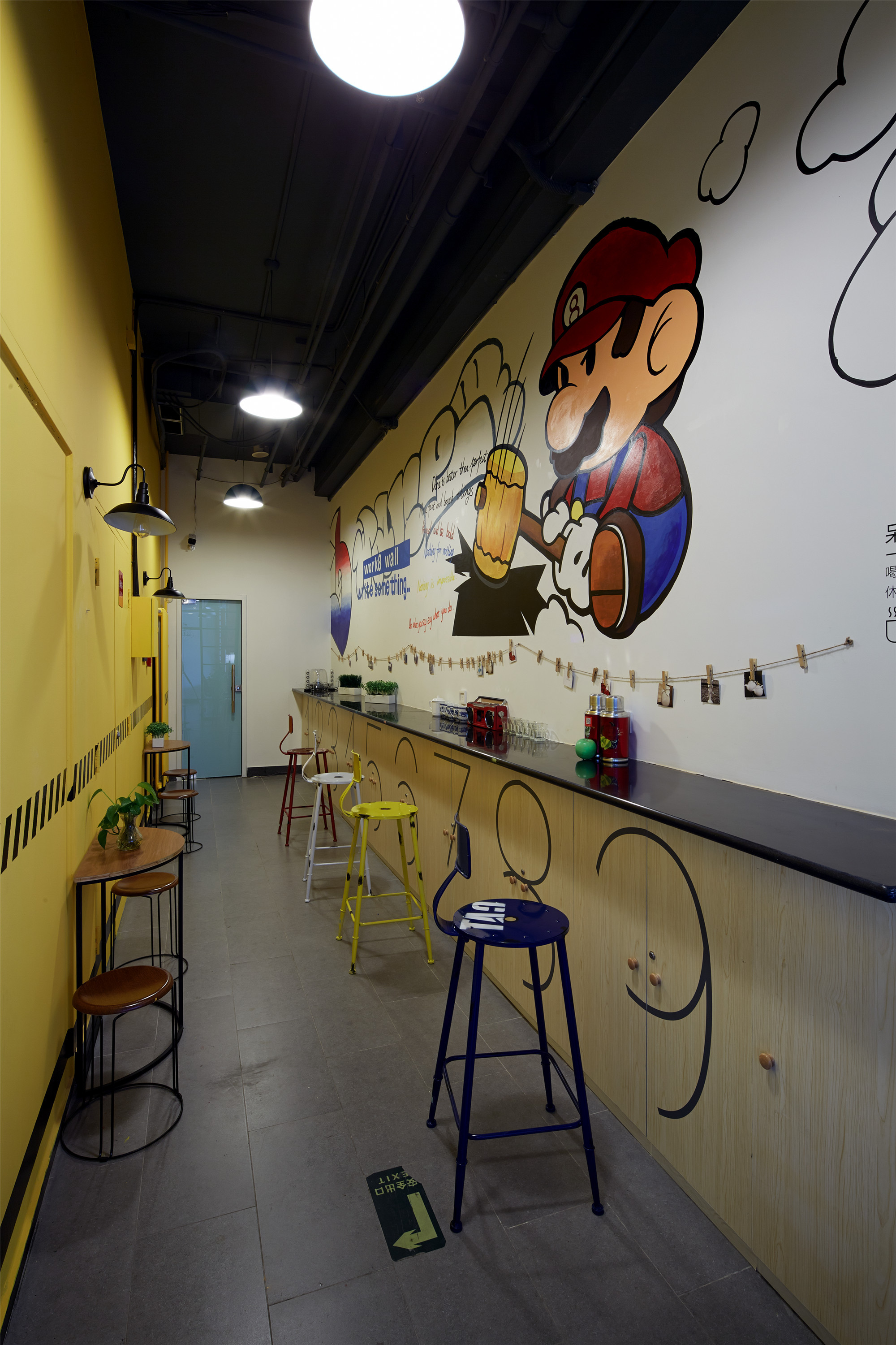 寶山區100平創業公司辦公室裝修設計-第3張圖片-上海古都建筑設計集團 寶山區100平創業公司辦公室裝修設計-第3張圖片-上海古都建筑設計集團