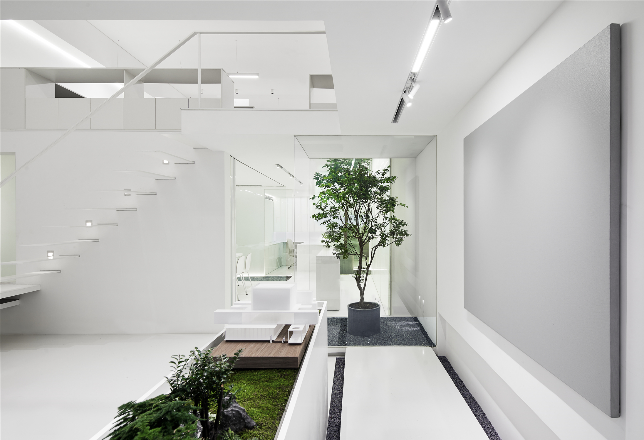 上海辦公室裝修極簡風格裝修設計效果圖-第4張圖片-上海古都建筑設計集團 上海辦公室裝修極簡風格裝修設計效果圖-第4張圖片-上海古都建筑設計集團