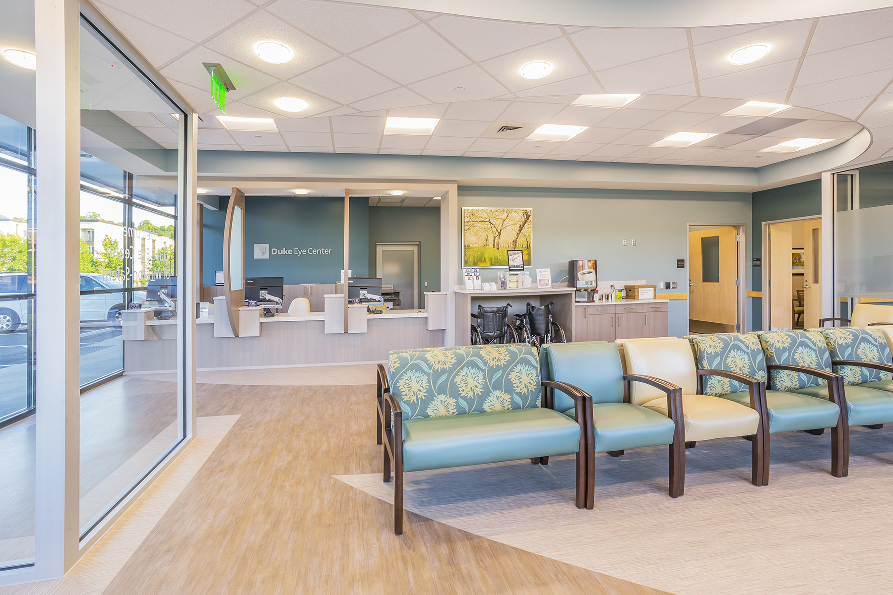 閔行區辦公室裝修眼科中心裝修設計-第2張圖片-上海古都建筑設計集團 閔行區辦公室裝修眼科中心裝修設計-第2張圖片-上海古都建筑設計集團