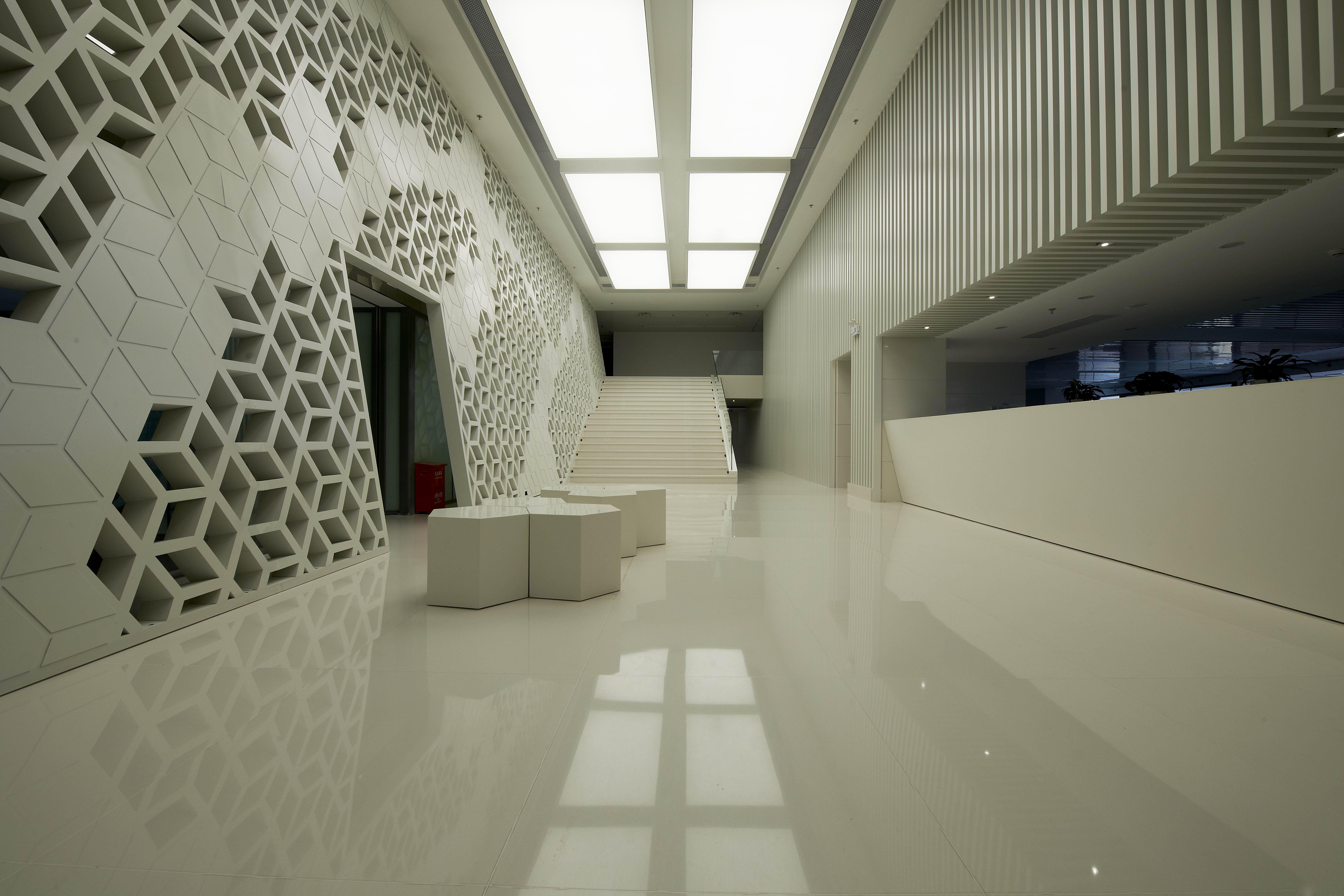 松江區(qū)寬廣辦公室裝修設(shè)計-第3張圖片-上海古都建筑設(shè)計集團(tuán)