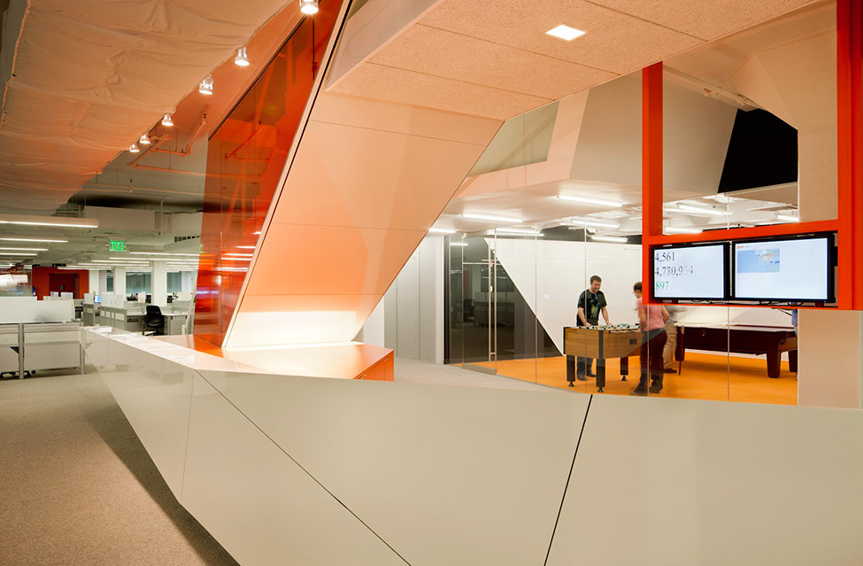 上海大型空曠辦公室裝修設計-第5張圖片-上海古都建筑設計集團 上海大型空曠辦公室裝修設計-第5張圖片-上海古都建筑設計集團