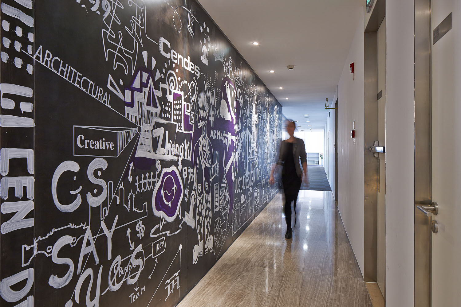 普陀區200平科技辦公室裝修設計-第7張圖片-上海古都建筑設計集團 普陀區200平科技辦公室裝修設計-第7張圖片-上海古都建筑設計集團