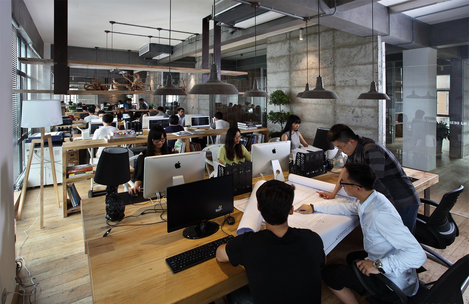 寶山區設計公司辦公室裝修設計案例-第5張圖片-上海古都建筑設計集團 寶山區設計公司辦公室裝修設計案例-第5張圖片-上海古都建筑設計集團