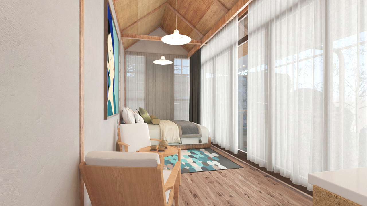 普陀區度假風格辦公室裝修設計-第3張圖片-上海古都建筑設計集團 普陀區度假風格辦公室裝修設計-第3張圖片-上海古都建筑設計集團