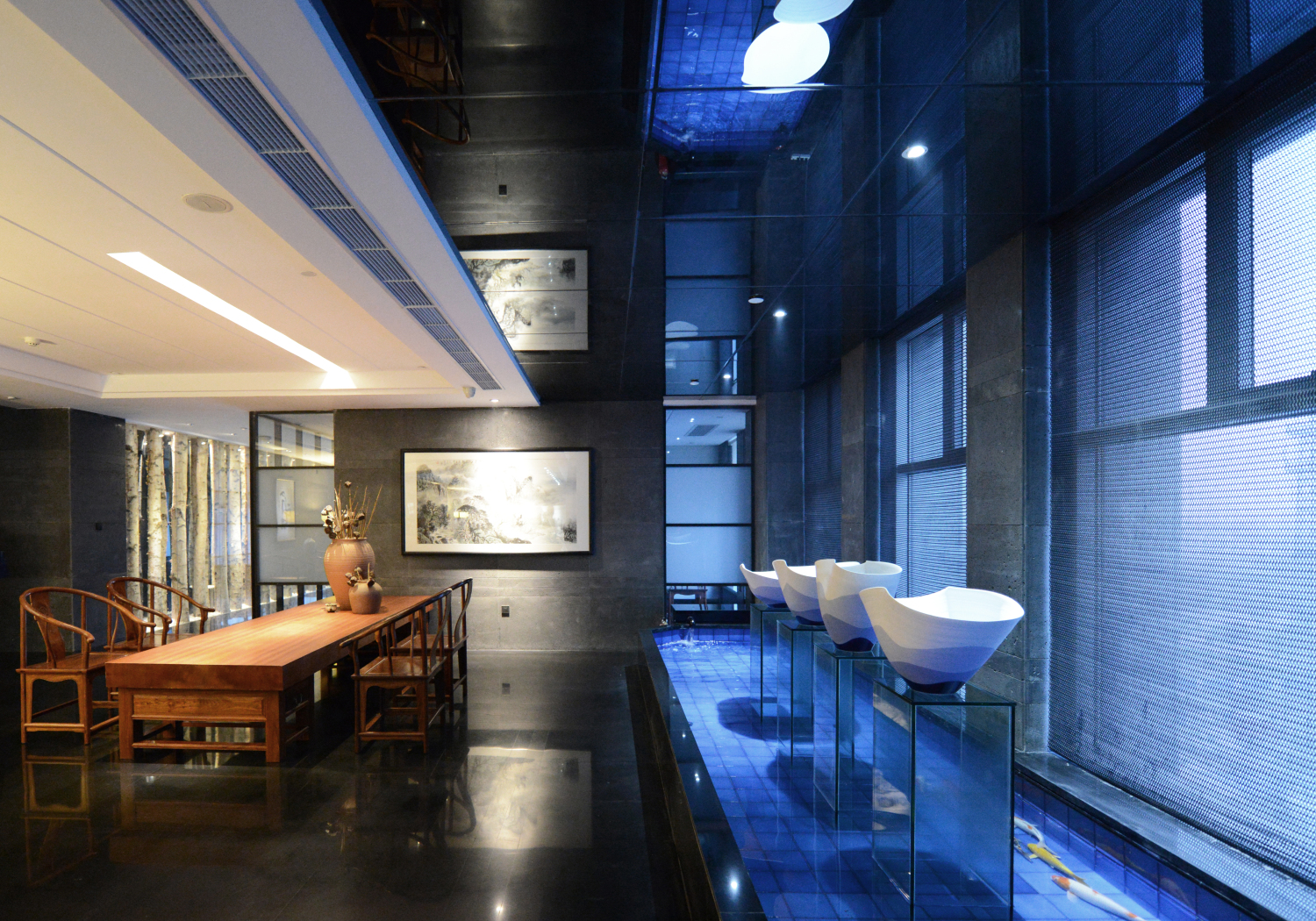 徐匯區儒雅風格辦公室裝修設計-第5張圖片-上海古都建筑設計集團 徐匯區儒雅風格辦公室裝修設計-第5張圖片-上海古都建筑設計集團