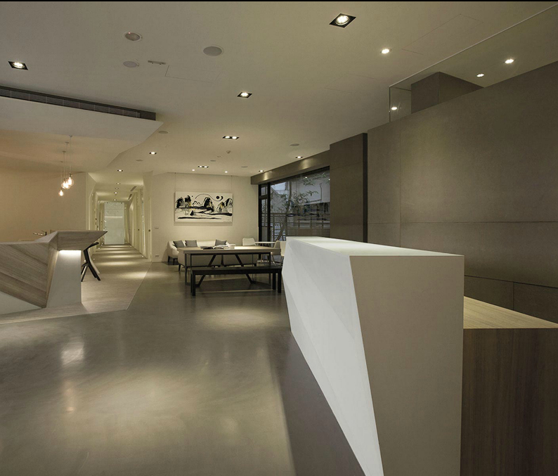 上海辦公室裝修公司前臺裝修設計-第2張圖片-上海古都建筑設計集團 上海辦公室裝修公司前臺裝修設計-第2張圖片-上海古都建筑設計集團