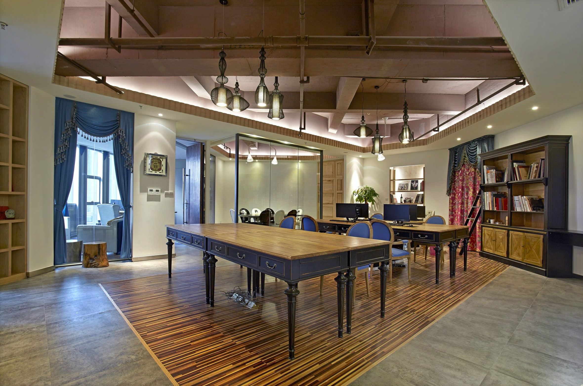 浦東新區紡織品公司辦公室裝修設計-第1張圖片-上海古都建筑設計集團 浦東新區紡織品公司辦公室裝修設計-第1張圖片-上海古都建筑設計集團