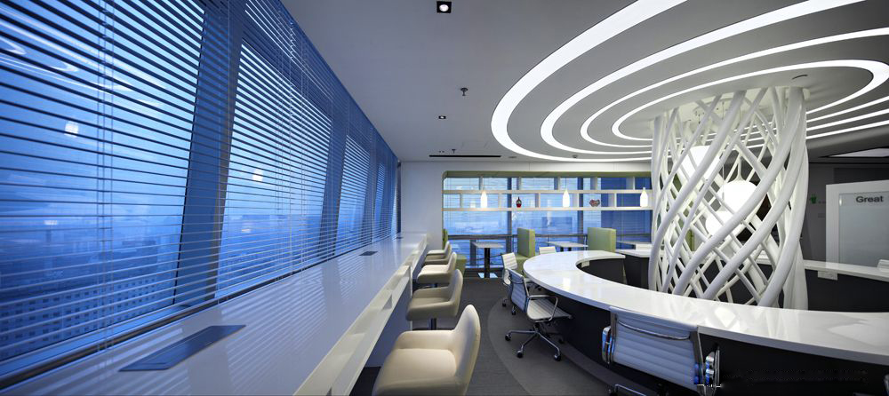 上海辦公室裝修簡潔清新風格設計-第2張圖片-上海古都建筑設計集團 上海辦公室裝修簡潔清新風格設計-第2張圖片-上海古都建筑設計集團