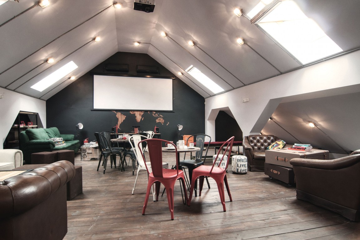 浦東新區120平工業風咖啡廳裝修設計-第4張圖片-上海古都建筑設計集團