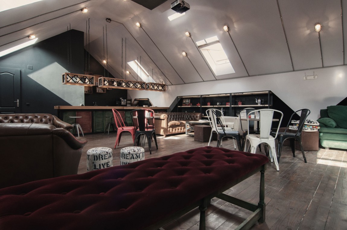 浦東新區120平工業風咖啡廳裝修設計-第7張圖片-上海古都建筑設計集團