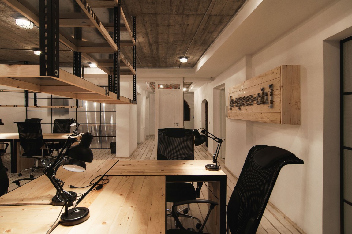 浦東新區120平工業風咖啡廳裝修設計-第19張圖片-上海古都建筑設計集團