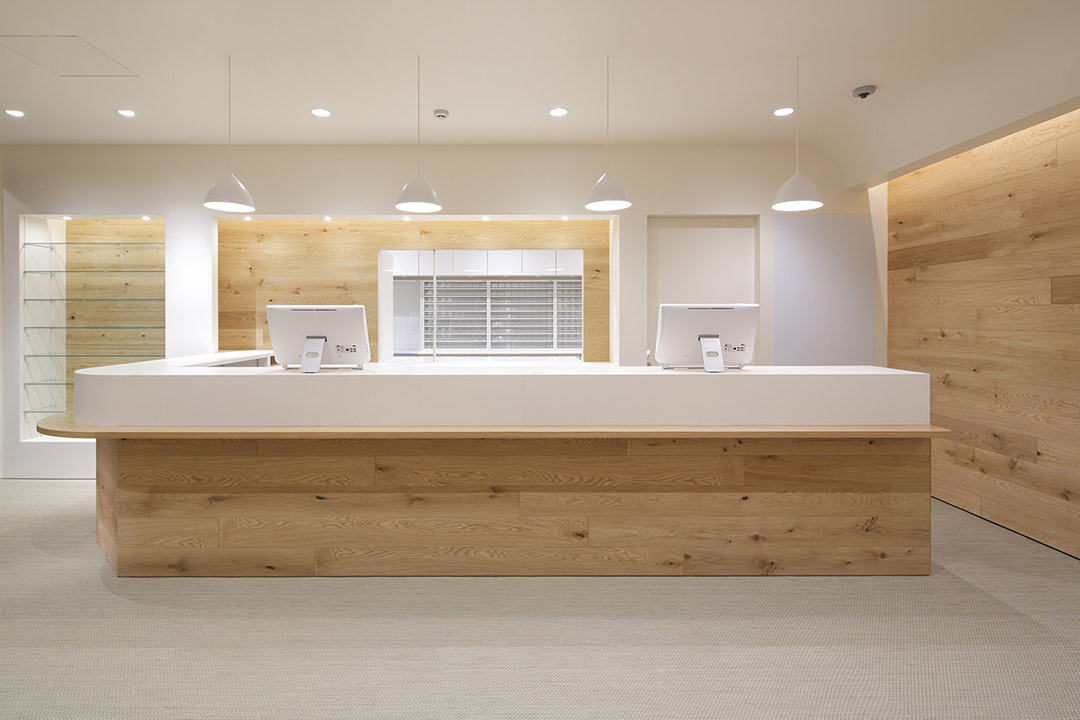 原木風藥房辦公室裝修設計-第1張圖片-上海古都建筑設計集團 原木風藥房辦公室裝修設計-第1張圖片-上海古都建筑設計集團