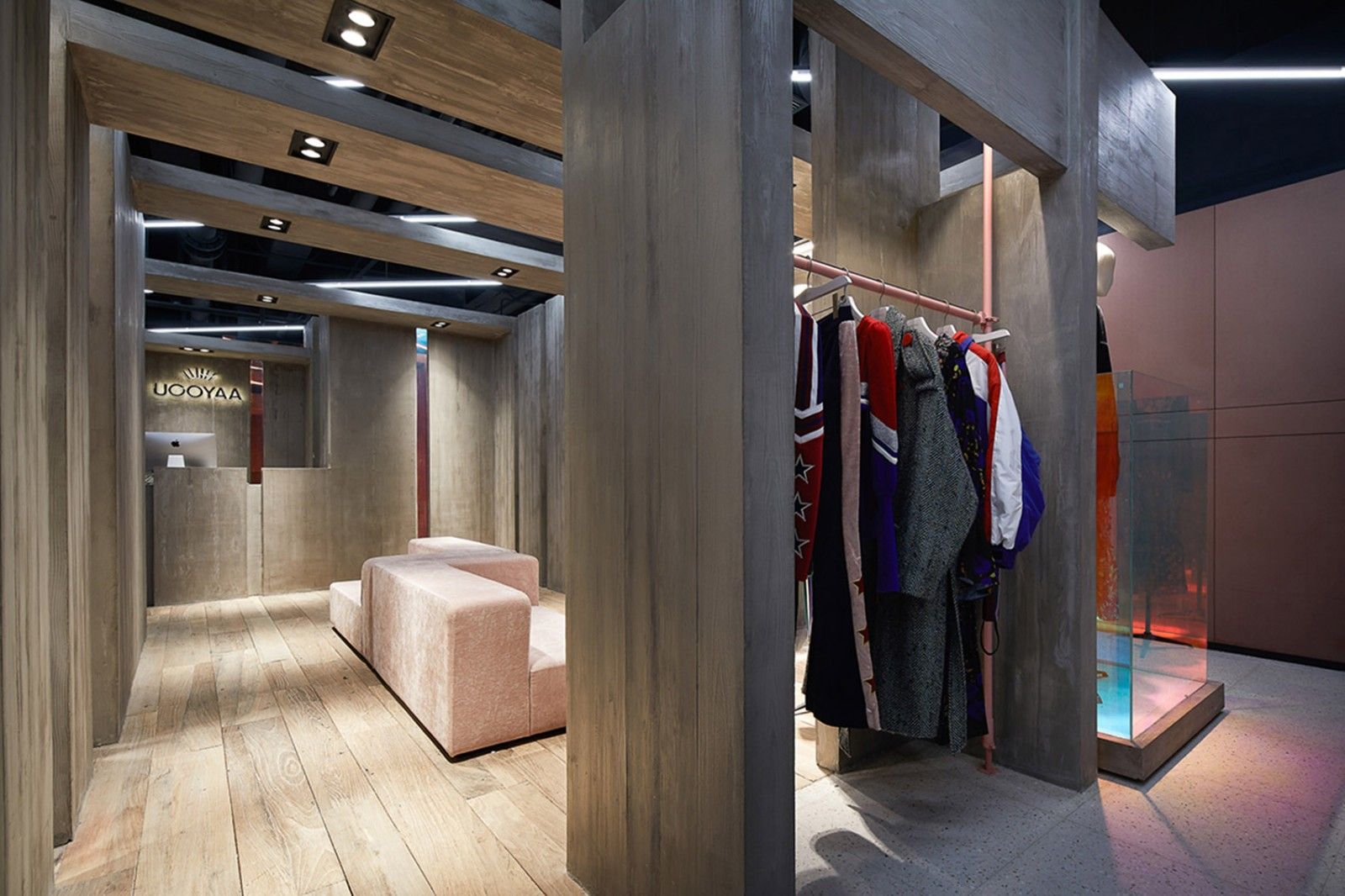 時尚女裝店裝修設計-第5張圖片-上海古都建筑設計集團 時尚女裝店裝修設計-第5張圖片-上海古都建筑設計集團