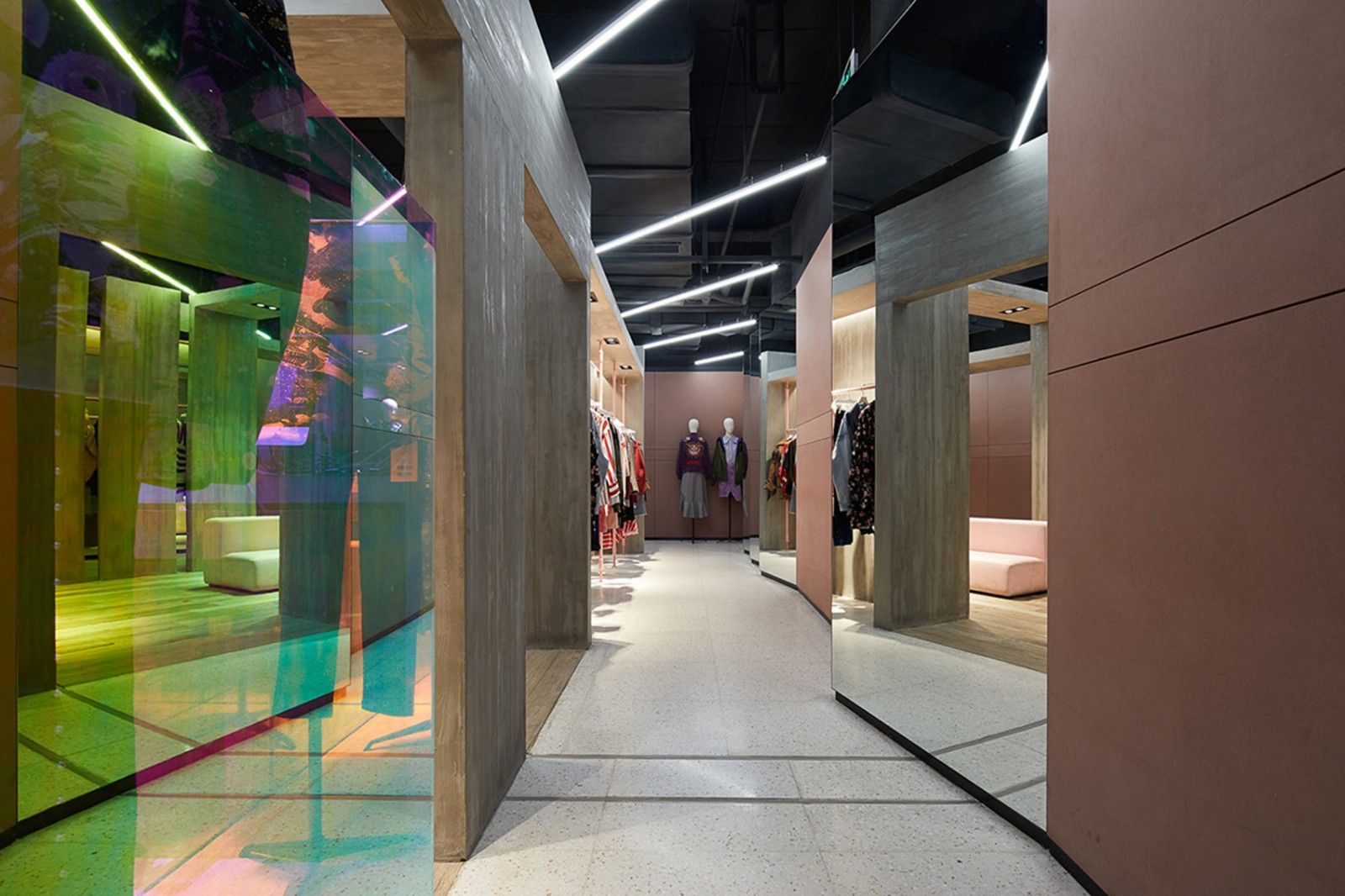 時尚女裝店裝修設計-第2張圖片-上海古都建筑設計集團 時尚女裝店裝修設計-第2張圖片-上海古都建筑設計集團