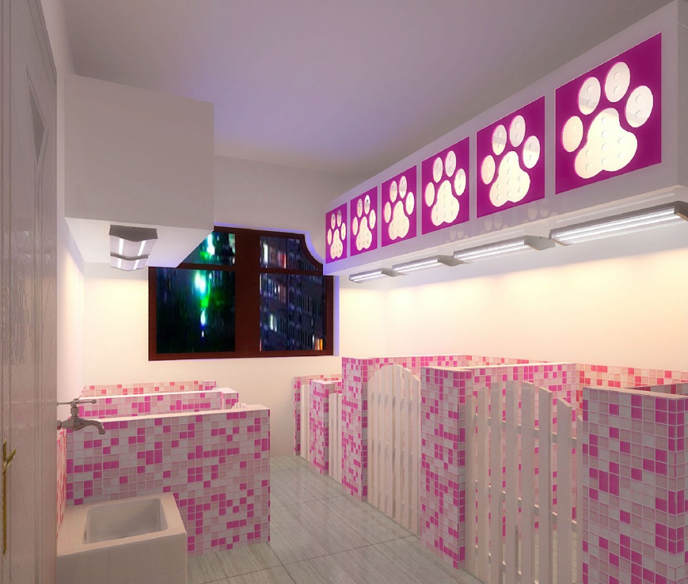 嘉定區(qū)粉色系寵物店裝修設計-第3張圖片-上海古都建筑設計集團 嘉定區(qū)粉色系寵物店裝修設計-第3張圖片-上海古都建筑設計集團