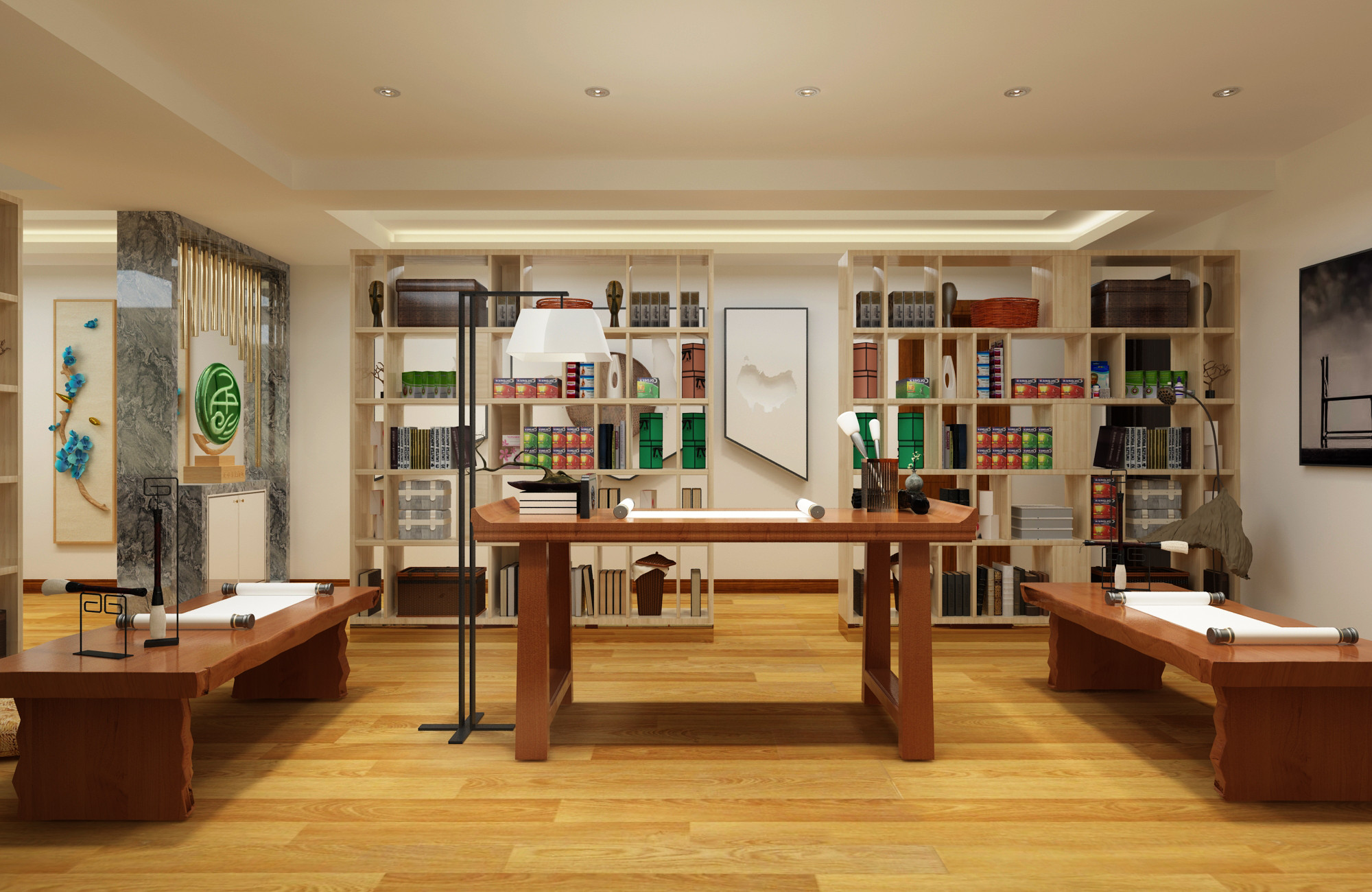 中式養(yǎng)生館裝修設(shè)計-第3張圖片-上海古都建筑設(shè)計集團 中式養(yǎng)生館裝修設(shè)計-第3張圖片-上海古都建筑設(shè)計集團