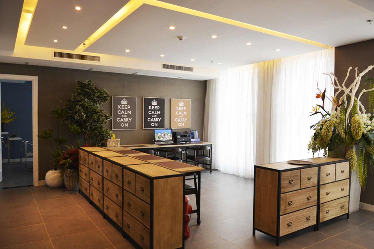 普陀區(qū)混搭風格辦公室裝修設計-第1張圖片-上海古都建筑設計集團 普陀區(qū)混搭風格辦公室裝修設計-第1張圖片-上海古都建筑設計集團