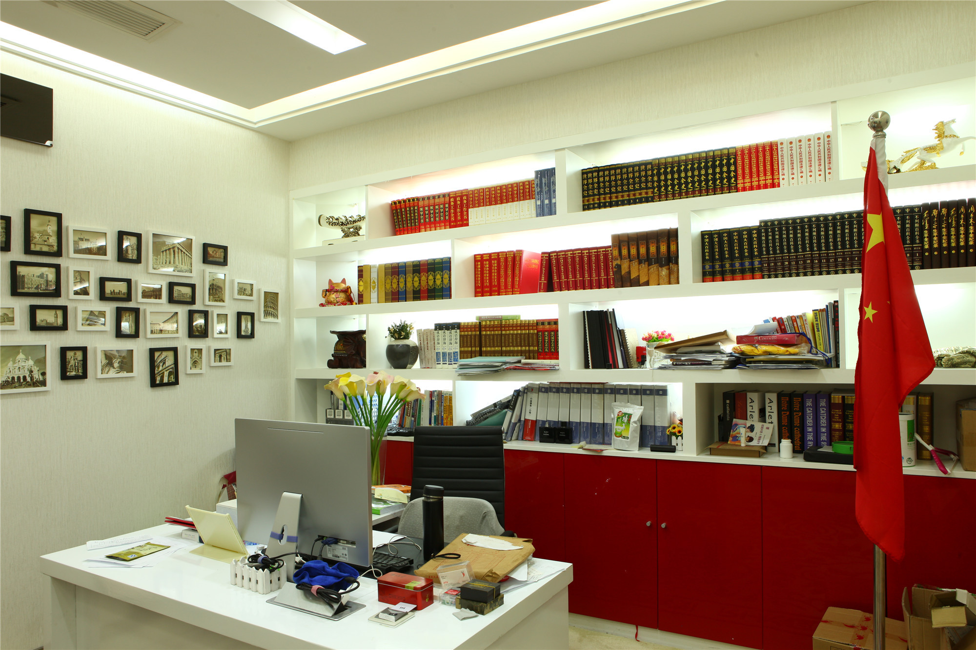 時尚大氣辦公室裝修設計-第5張圖片-上海古都建筑設計集團 時尚大氣辦公室裝修設計-第5張圖片-上海古都建筑設計集團