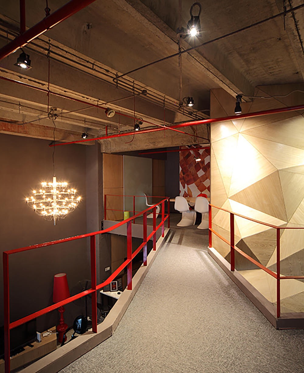 現代loft混搭風格辦公室裝修設計-第1張圖片-上海古都建筑設計集團 現代loft混搭風格辦公室裝修設計-第1張圖片-上海古都建筑設計集團