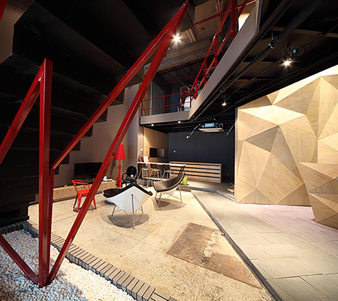 現代loft混搭風格辦公室裝修設計-第5張圖片-上海古都建筑設計集團 現代loft混搭風格辦公室裝修設計-第5張圖片-上海古都建筑設計集團