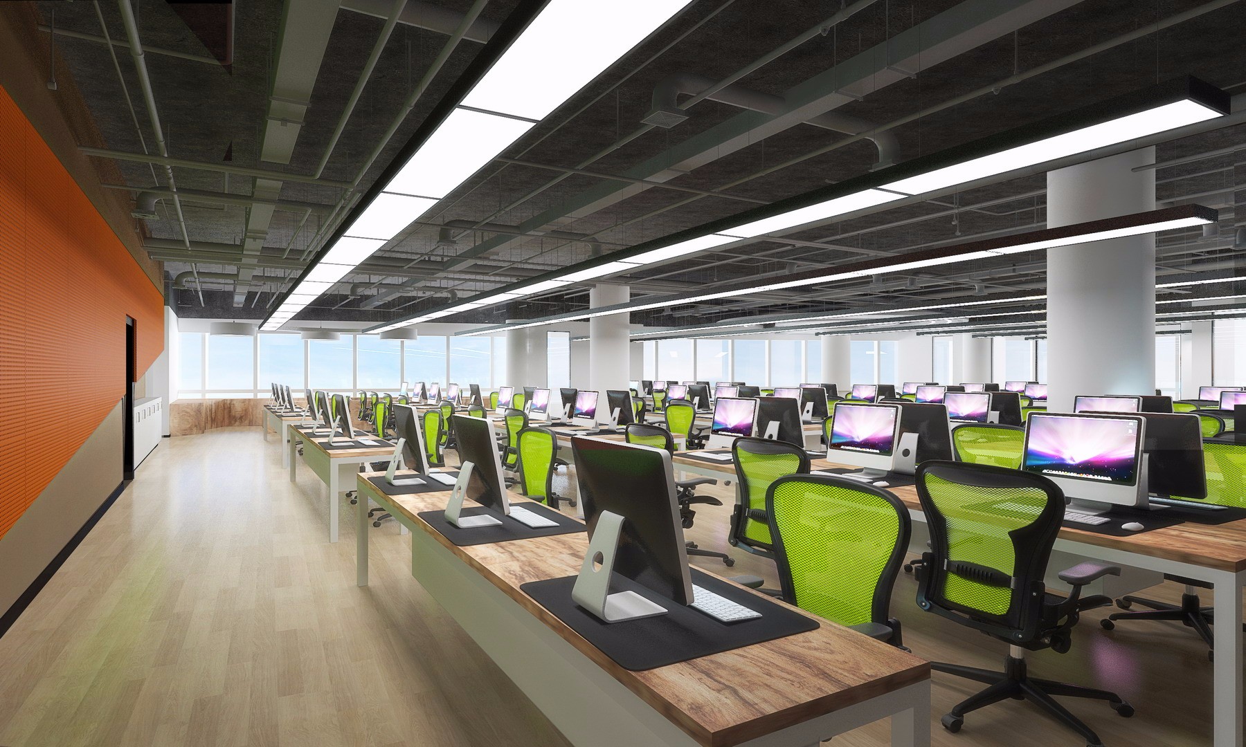 現(xiàn)代科技風(fēng)格辦公室裝修設(shè)計(jì)-第2張圖片-上海古都建筑設(shè)計(jì)集團(tuán) 現(xiàn)代科技風(fēng)格辦公室裝修設(shè)計(jì)-第2張圖片-上海古都建筑設(shè)計(jì)集團(tuán)