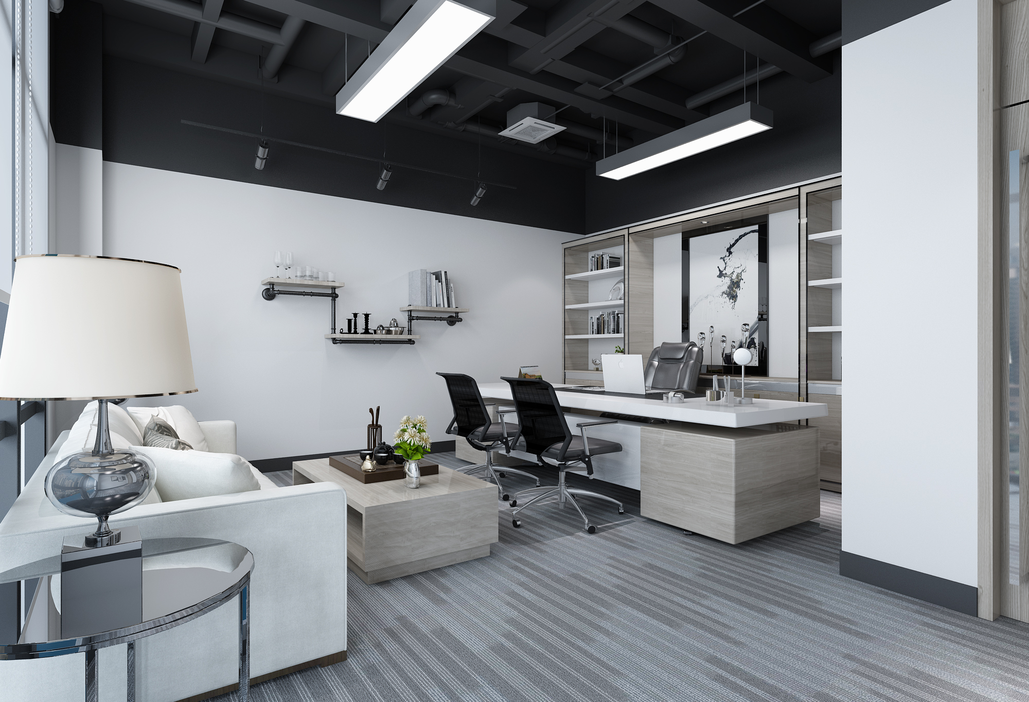 空曠明亮辦公室裝修設(shè)計(jì)-第2張圖片-上海古都建筑設(shè)計(jì)集團(tuán) 空曠明亮辦公室裝修設(shè)計(jì)-第2張圖片-上海古都建筑設(shè)計(jì)集團(tuán)