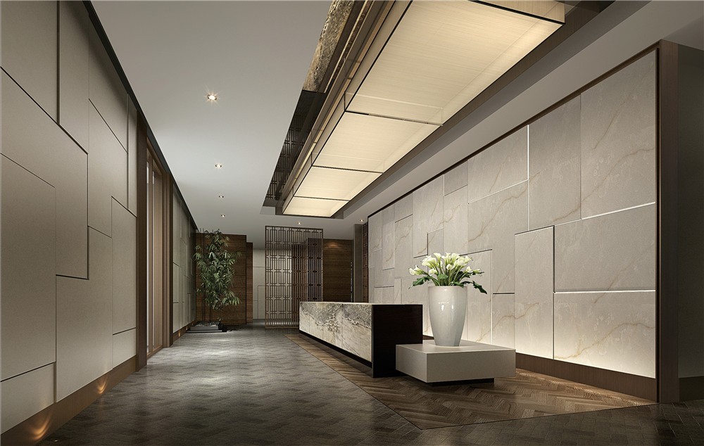 浦東新區高檔辦公樓裝修設計-第3張圖片-上海古都建筑設計集團 浦東新區高檔辦公樓裝修設計-第3張圖片-上海古都建筑設計集團