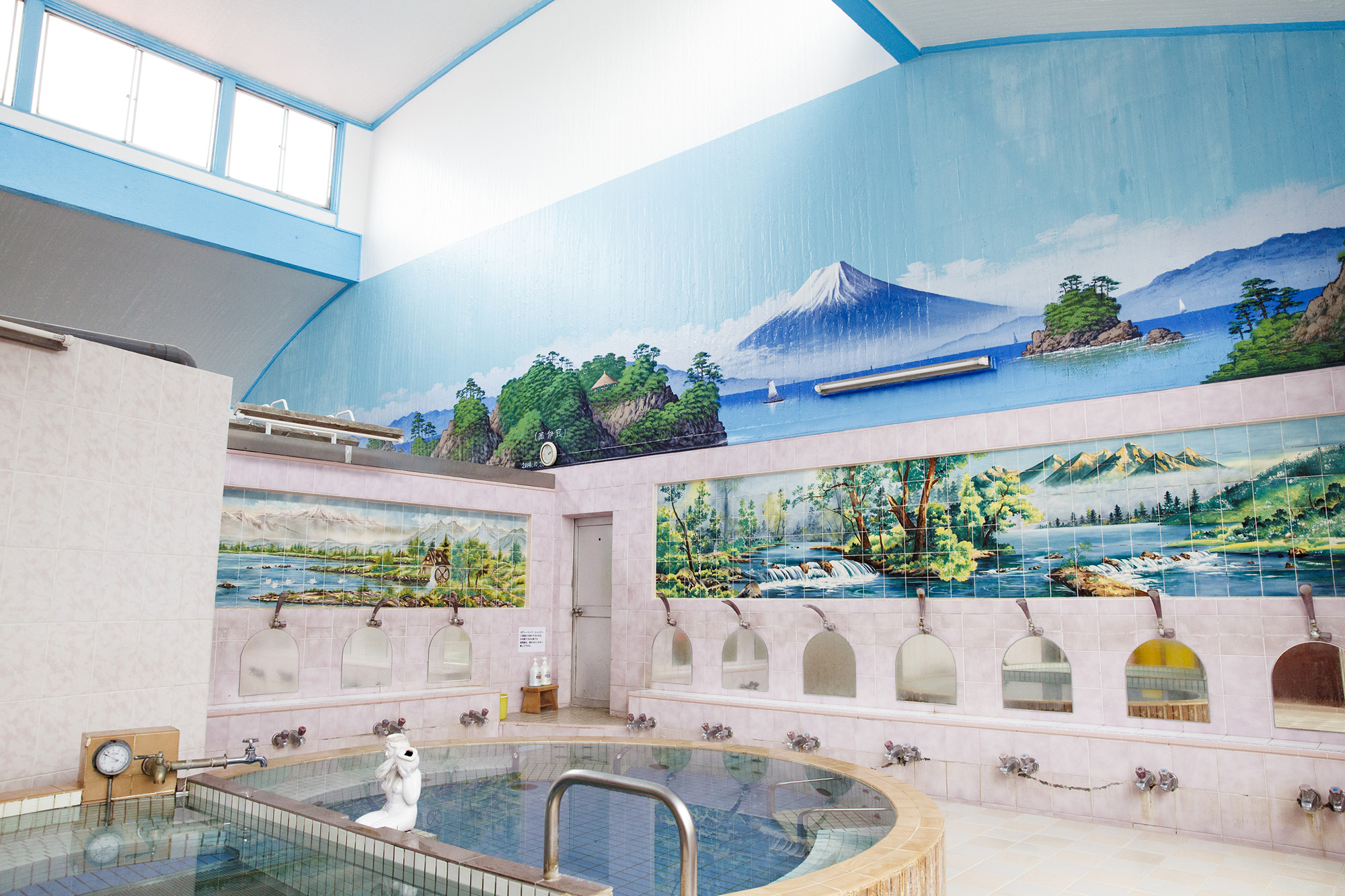 清新日式澡堂裝修設計-第6張圖片-上海古都建筑設計集團