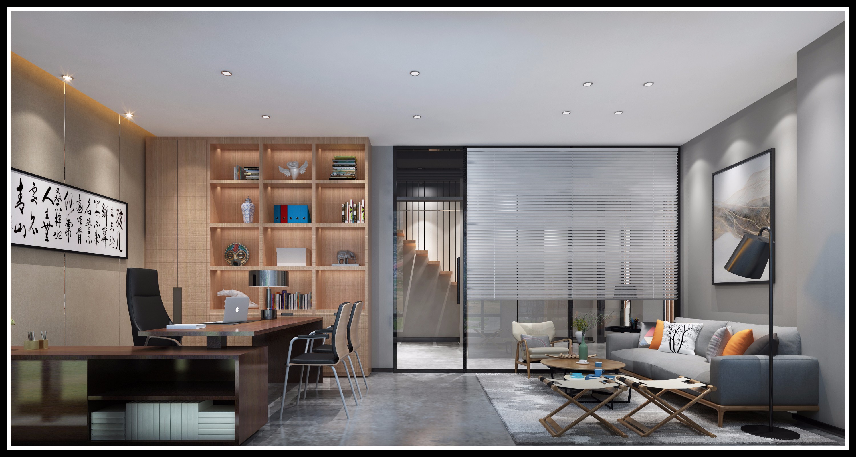 浦東新區(qū)奢華工業(yè)風辦公室裝修設計-第8張圖片-上海古都建筑設計集團 浦東新區(qū)奢華工業(yè)風辦公室裝修設計-第8張圖片-上海古都建筑設計集團