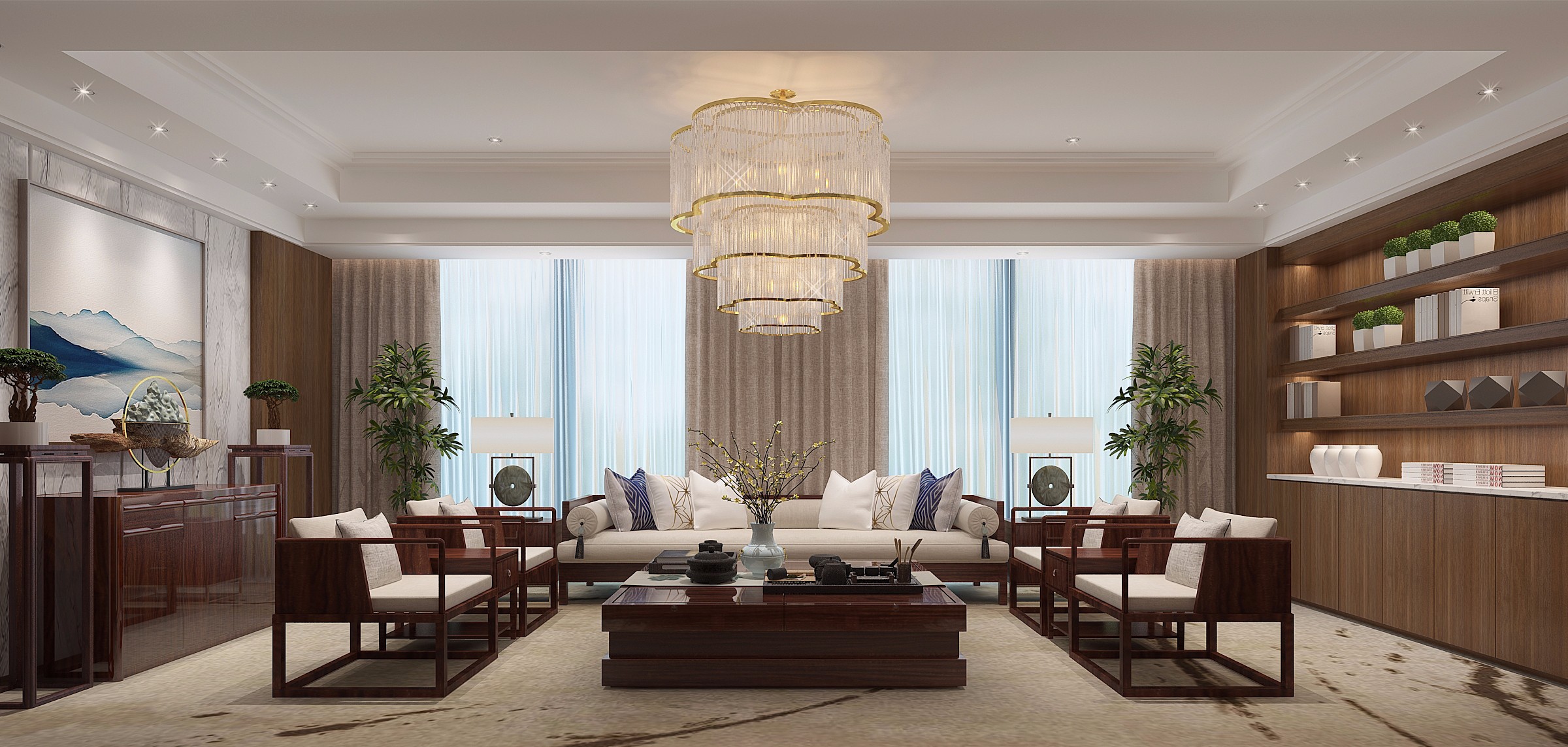 古典大氣老板辦公室裝修設計-第10張圖片-上海古都建筑設計集團 古典大氣老板辦公室裝修設計-第10張圖片-上海古都建筑設計集團