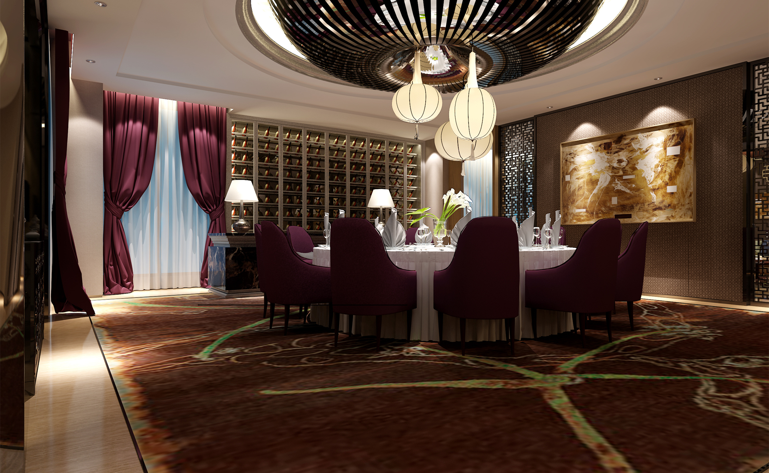 古典風格辦公室裝修設計-第8張圖片-上海古都建筑設計集團 古典風格辦公室裝修設計-第8張圖片-上海古都建筑設計集團