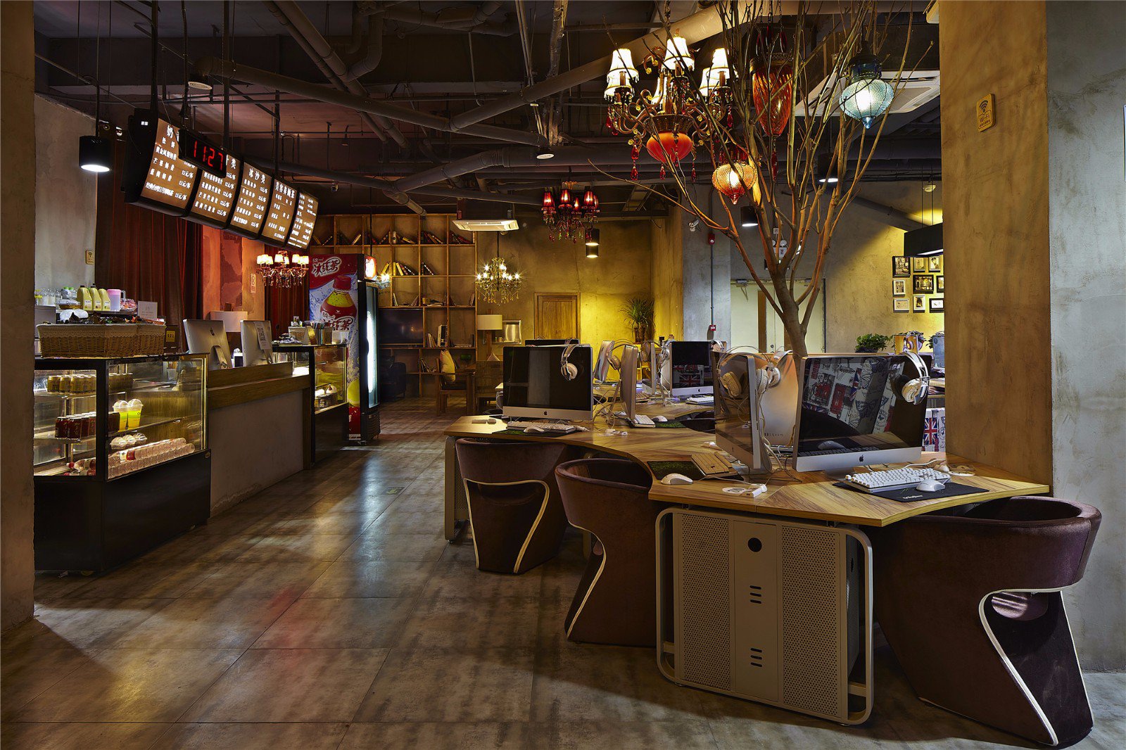 復(fù)古工業(yè)風(fēng)網(wǎng)吧裝修設(shè)計(jì)-第5張圖片-上海古都建筑設(shè)計(jì)集團(tuán) 復(fù)古工業(yè)風(fēng)網(wǎng)吧裝修設(shè)計(jì)-第5張圖片-上海古都建筑設(shè)計(jì)集團(tuán)