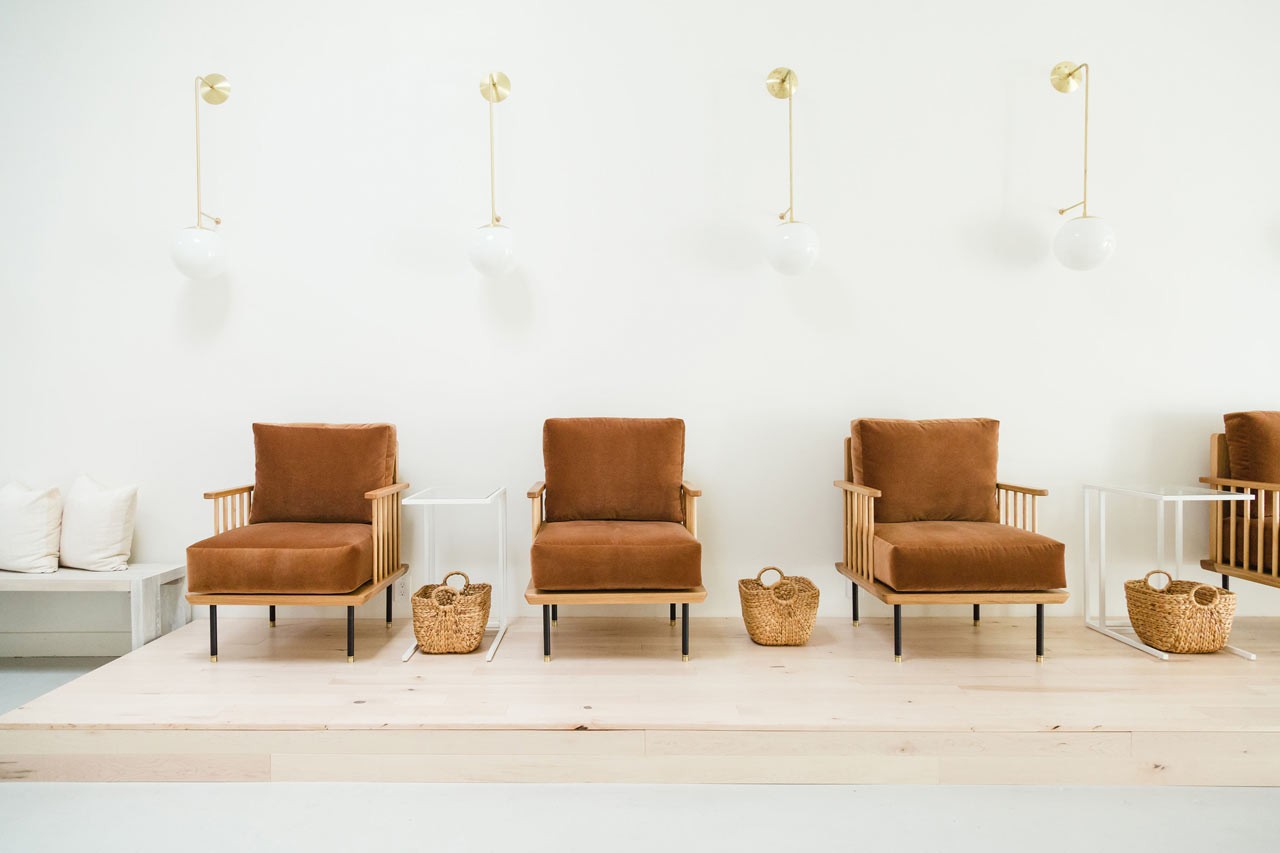 時尚簡約風格美甲店裝修設計-第2張圖片-上海古都建筑設計集團 時尚簡約風格美甲店裝修設計-第2張圖片-上海古都建筑設計集團