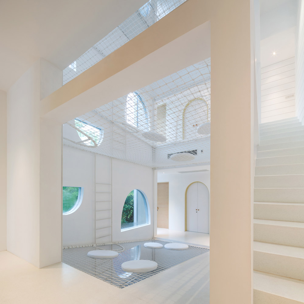 白色調簡約親子樂園裝修設計-第2張圖片-上海古都建筑設計集團 白色調簡約親子樂園裝修設計-第2張圖片-上海古都建筑設計集團