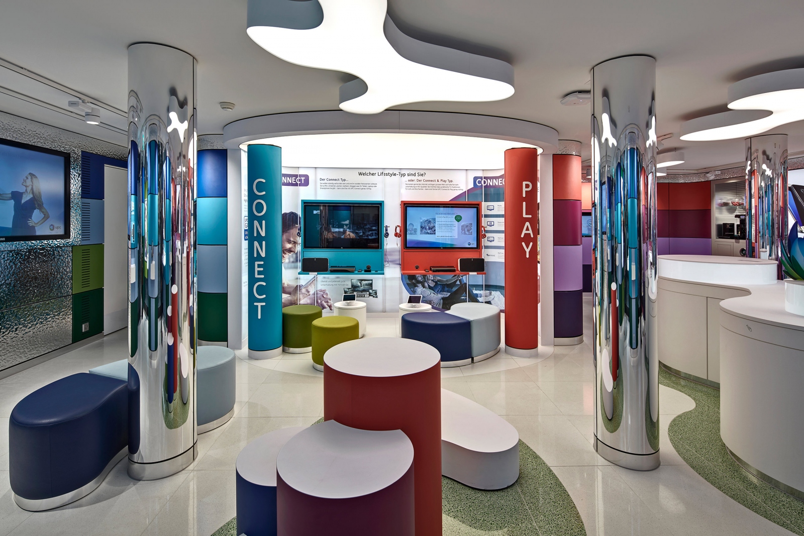 高檔創意手機店裝修設計-第3張圖片-上海古都建筑設計集團 高檔創意手機店裝修設計-第3張圖片-上海古都建筑設計集團