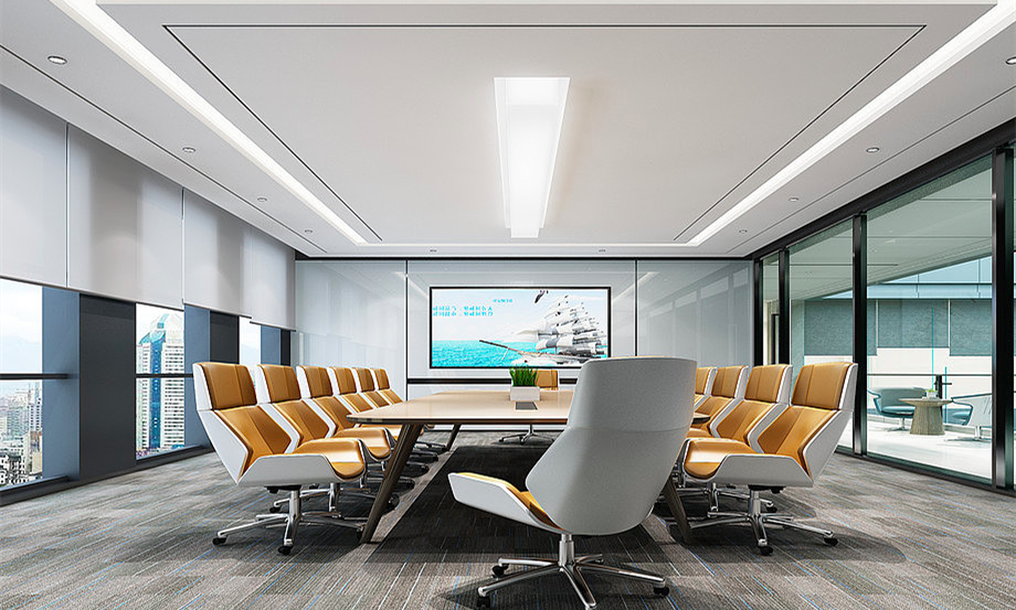 高檔辦公會議室裝修設(shè)計(jì)-第4張圖片-上海古都建筑設(shè)計(jì)集團(tuán) 高檔辦公會議室裝修設(shè)計(jì)-第4張圖片-上海古都建筑設(shè)計(jì)集團(tuán)