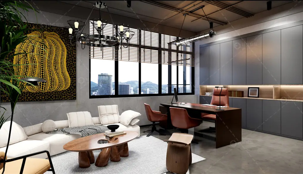 電子科技公司辦公室裝修設計-第3張圖片-上海古都建筑設計集團 電子科技公司辦公室裝修設計-第3張圖片-上海古都建筑設計集團