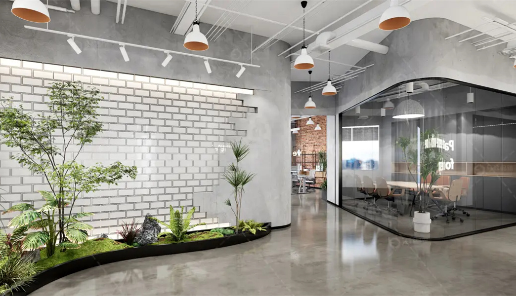 電子科技公司辦公室裝修設計-第4張圖片-上海古都建筑設計集團 電子科技公司辦公室裝修設計-第4張圖片-上海古都建筑設計集團