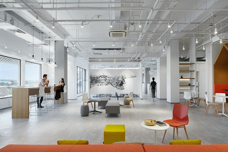 上海楊浦辦公室裝修660平米空間辦公室效果-第3張圖片-上海古都建筑設計集團 上海楊浦辦公室裝修660平米空間辦公室效果-第3張圖片-上海古都建筑設計集團