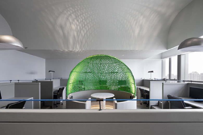 2100平創意風格辦公室設計效果展示-第1張圖片-上海古都建筑設計集團 2100平創意風格辦公室設計效果展示-第1張圖片-上海古都建筑設計集團