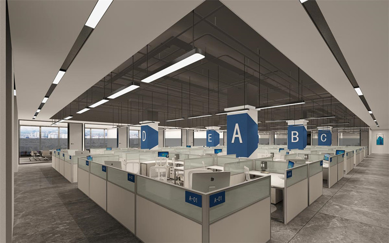 8300平米生物技術公司辦公室裝潢設計-第2張圖片-上海古都建筑設計集團 8300平米生物技術公司辦公室裝潢設計-第2張圖片-上海古都建筑設計集團