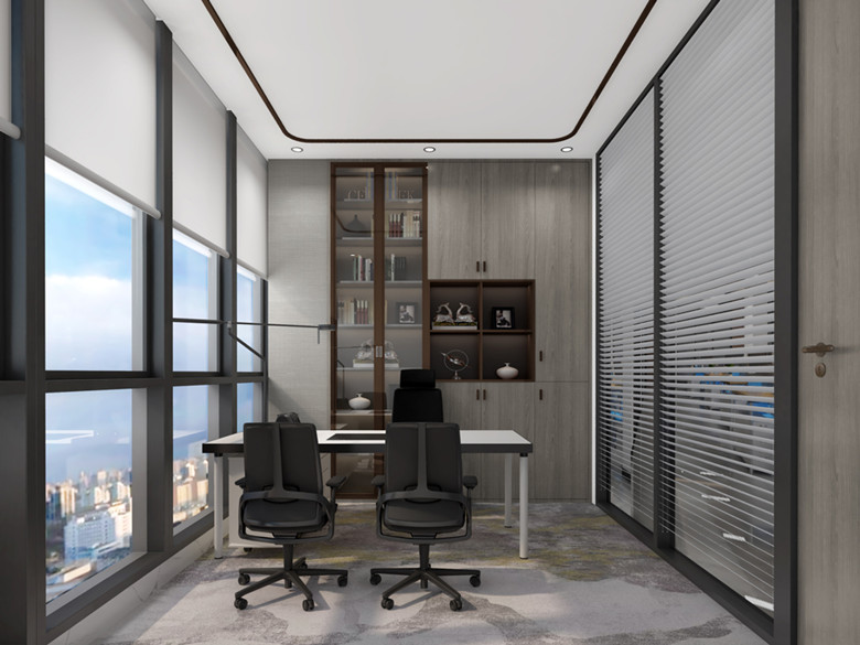 張江2200平電子公司辦公室翻新-第3張圖片-上海古都建筑設計集團 張江2200平電子公司辦公室翻新-第3張圖片-上海古都建筑設計集團